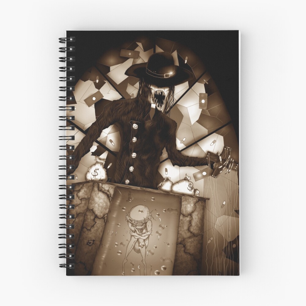 Item preview, Spiral Notebook designed and sold by violentporn.