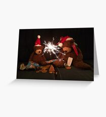 Deano Bears Christmas Time Greeting Card