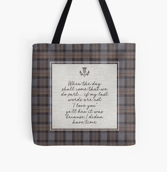 outlander All Over Print Tote Bag