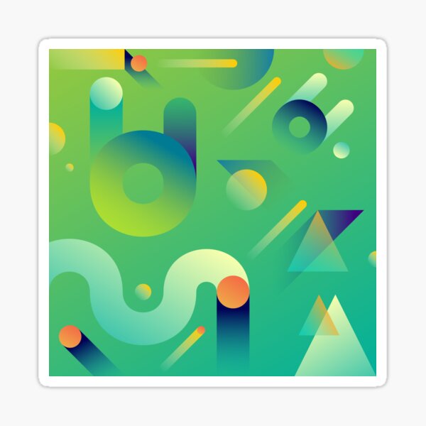 Item preview, Futuristic abstract geometric gradient background. designed and sold by Yury Velikanov.