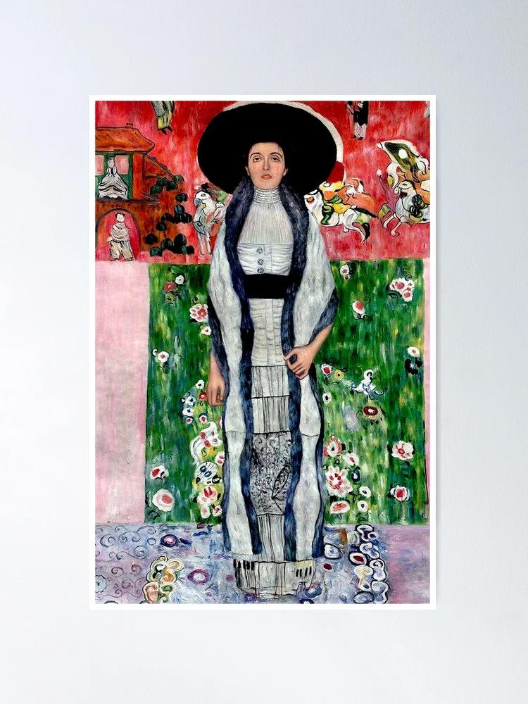 Gustav Klimt : Vintage 1912 Adele Bloch-Bauer II Painting Print Poster for  Sale by posterbobs | Redbubble