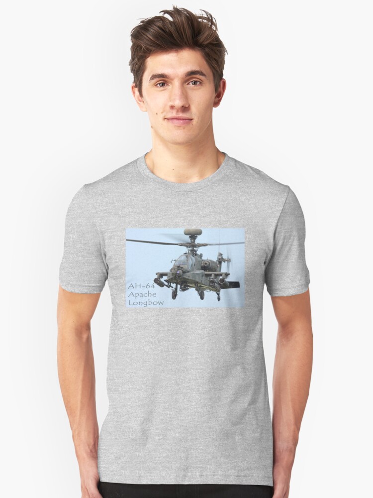 Alternate view of AH-64 Apache Longbow Slim Fit T-Shirt