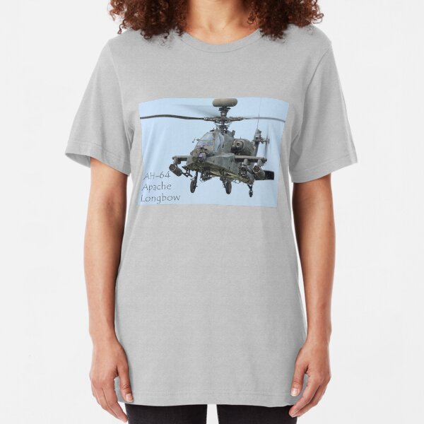 AH-64 Apache Longbow Slim Fit T-Shirt