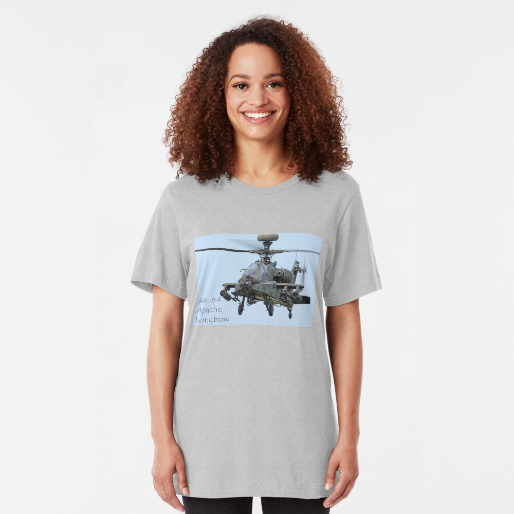 AH-64 Apache Longbow Slim Fit T-Shirt