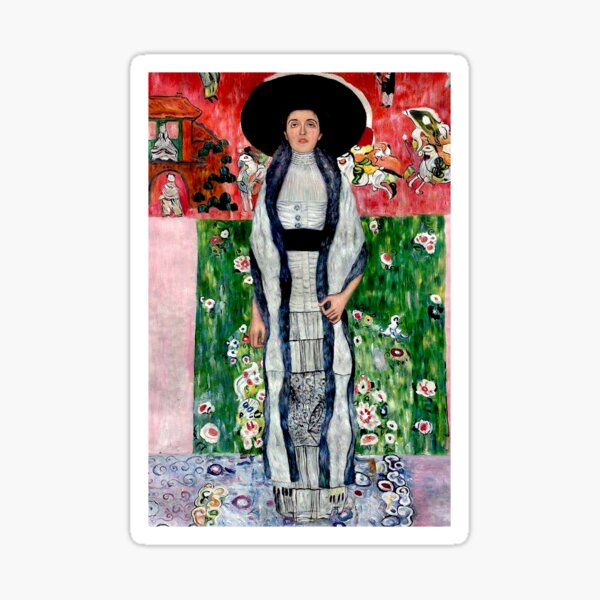 Aperçu de l'œuvre Gustav Klimt: Vintage 1912 Adele Bloch-Bauer II peinture impression créée et vendue par posterbobs.