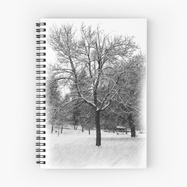 Item preview, snowing at the park designed and sold by Tina monroe.