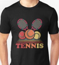 Tennis Wettkampf Unisex T-Shirt