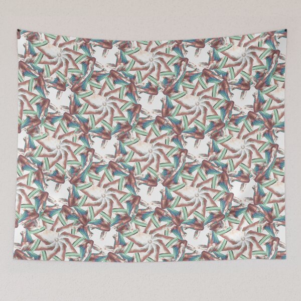 Item preview, Abstract floral pattern designed and sold by hutofdesigns.
