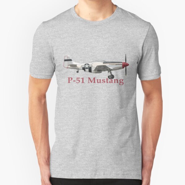 P-51 Mustang Slim Fit T-Shirt