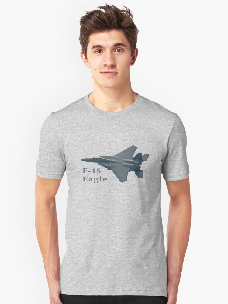 Alternate view of F-15 Eagle Slim Fit T-Shirt