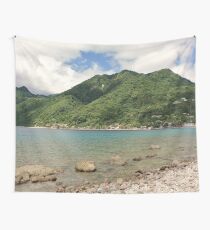 a desolate Dominica
landscape Wall Tapestry