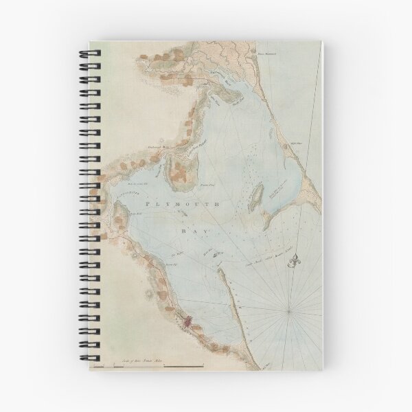 Item preview, Vintage Map of Plymouth Bay (1779) designed and sold by BravuraMedia.
