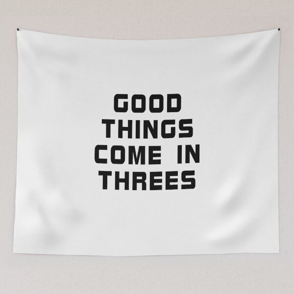 Item preview, Good Things Come In Threes T-shirts designed and sold by aghlessan.