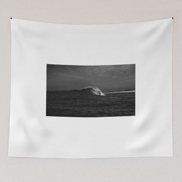 Item preview, Black and White Wave designed and sold by Hallery Matson.
