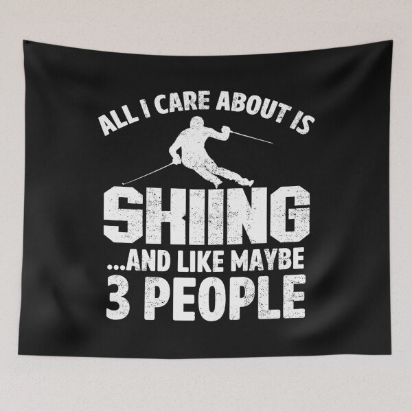 Item preview, All I care about is skiing designed and sold by dtino.