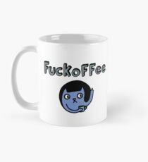 Fuckoffee nette schwörende Katzenkaffeetasse Tasse