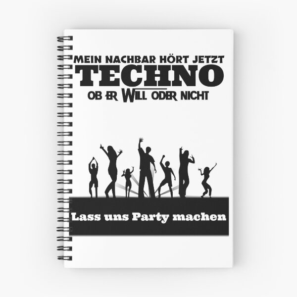 Artikelvorschau, Techno entworfen und verkauft von dechap.