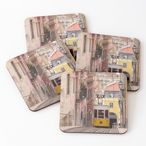 Item preview, Tram in Lisbon, Portugal designed and sold by Carolyn Eaton.