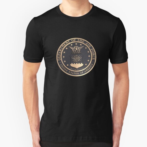 US Air Force Emblem T-Shirt Slim Fit T-Shirt