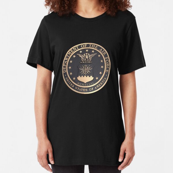 US Air Force Emblem T-Shirt Slim Fit T-Shirt