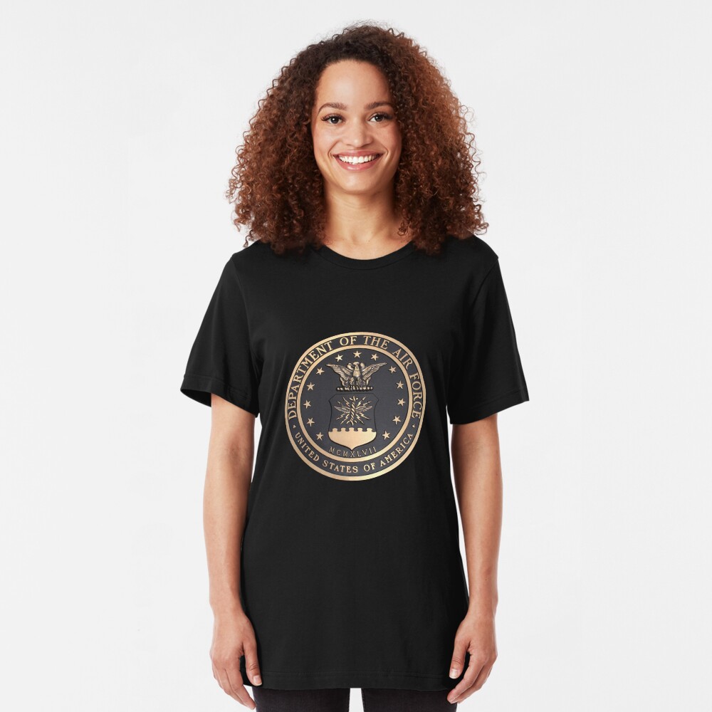 US Air Force Emblem T-Shirt Slim Fit T-Shirt