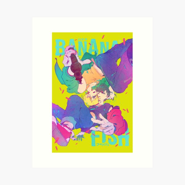 Item preview, BANANA FISH typo poster designed and sold by Sedeto.