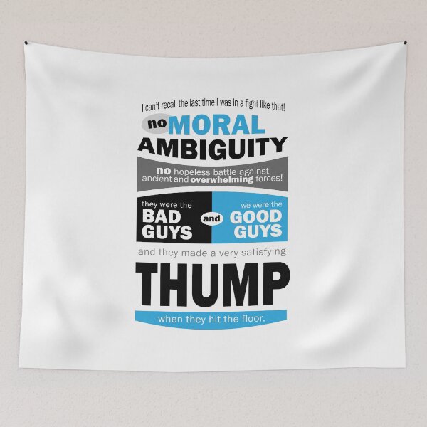 Item preview, No Moral Ambiguity designed and sold by MadebyJenni.