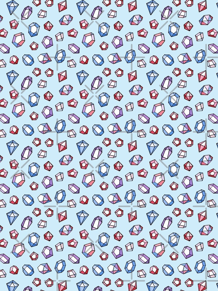Jewels on blue by nadyanadya