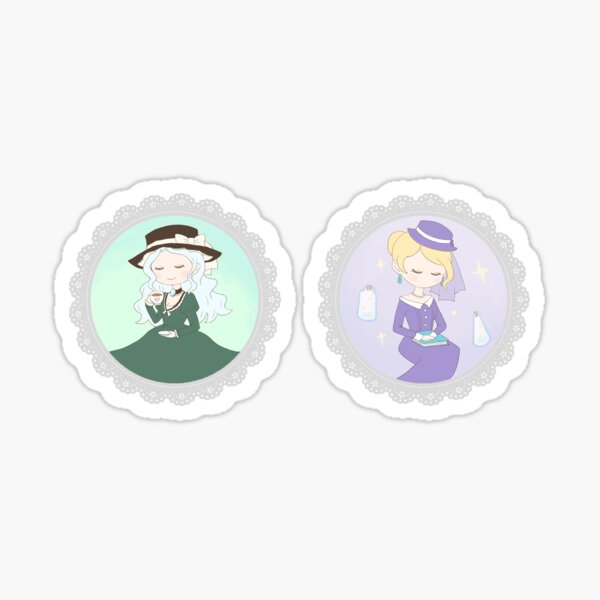 TWTP sticker set: Andrea and Marilyn Sticker