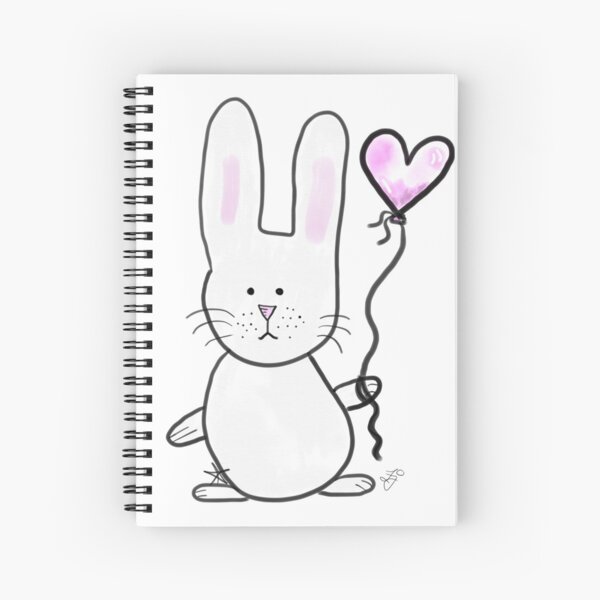 Bunzie and the Love Balloon Spiral Notebook