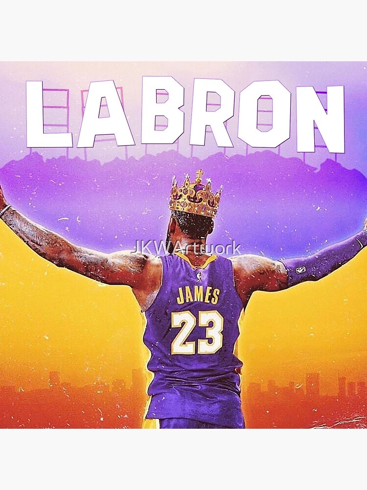 Kobe Bryant and LeBron James Los Angeles King City of Champions LA