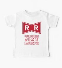 Red Ribbon Army Logo Baby Tee