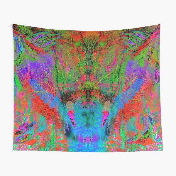 Trippy acid tapestry sale