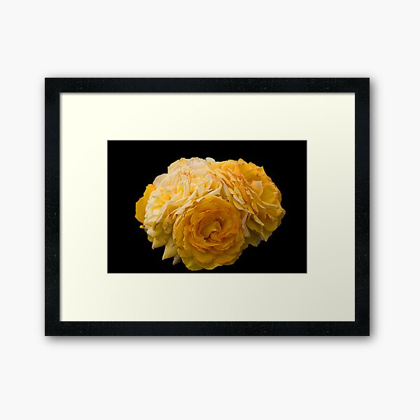 Bouquet Framed Art Print
