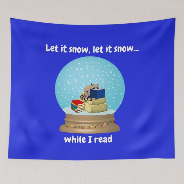 Item preview, Raccoon Reading in the Snow designed and sold by DAscroft.