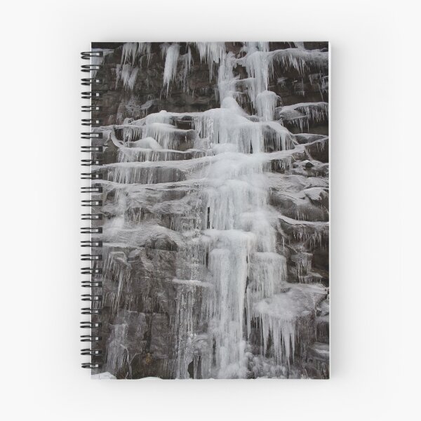 Item preview, Winter Runoff Series:  Frozen Cliffs II designed and sold by Dan Cahill.
