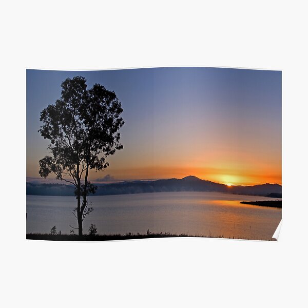 Wivenhoe sunrise Poster