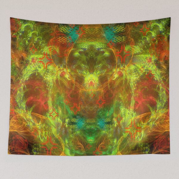 Item preview, Extraterrestrial Palace 1 (visionary fractals) designed and sold by Discordant Dreams Art.