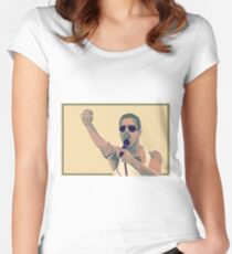 The Queen Singer Women's Fitted Scoop T-Shirt