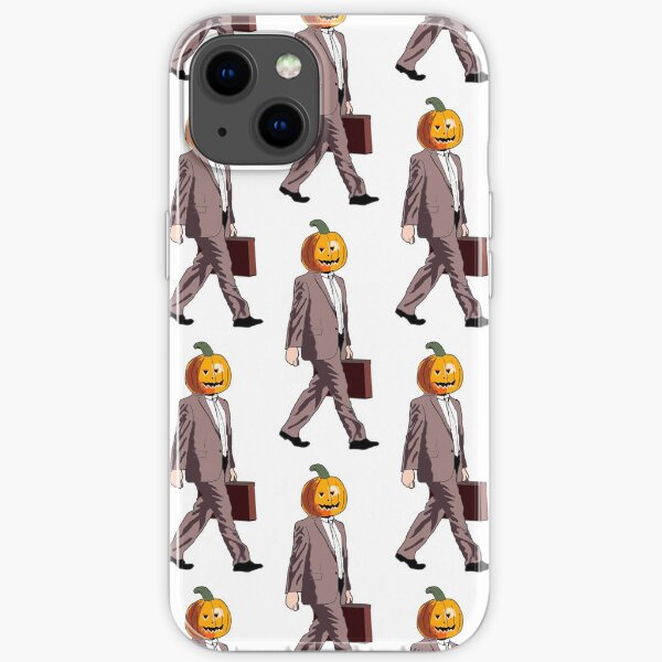 Dwight Pumpkin Head iPhone Soft Case