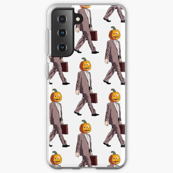 Dwight Pumpkin Head Samsung Galaxy Soft Case