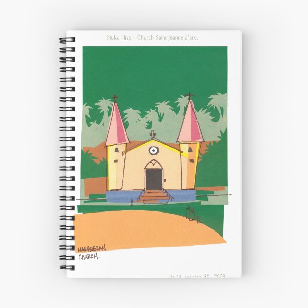 Item preview, Marquesan Church - NUKU HIVA designed and sold by mikeyfreedom.