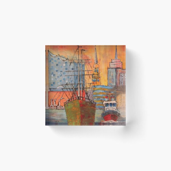elbphilharmonie Acrylic Block