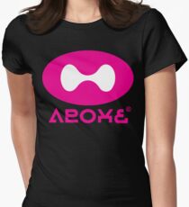 Camiseta entallada Tentatek negro / azul cielo Squideye Tee