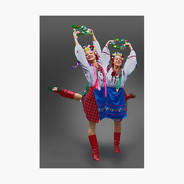 Ukrainian Dancers Photographic Print