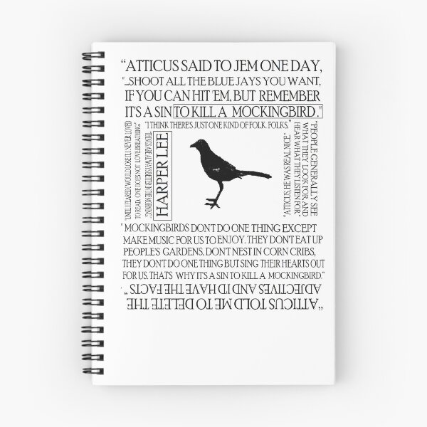Item preview, Mockingbird quotes designed and sold by silentstead.