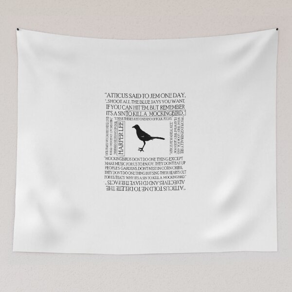 Item preview, Mockingbird quotes designed and sold by silentstead.