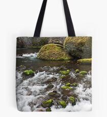 Wahclella Falls Run Off Tote Bag