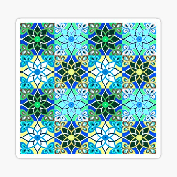 indo-persian 325 by Hypersphere Sticker