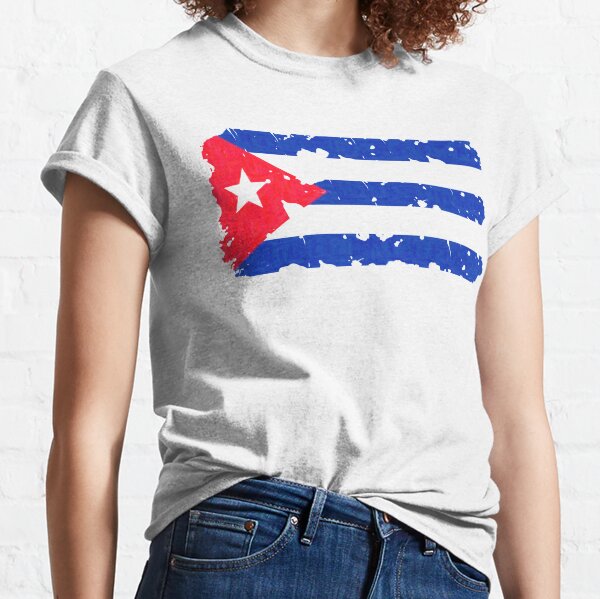 Download Vintage Cuban Flag T Shirts Redbubble